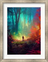 Framed Fantasy Forest