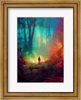 Framed Fantasy Forest