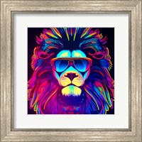 Framed Sunglasses Lion Cool