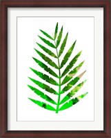 Framed Tropical Leaf