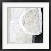 Framed White Stone