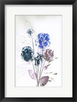 Framed Bouquet 1 Blue