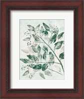 Framed Eucalyptus 1 Green