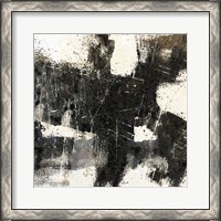 Framed Abstract Black and White
