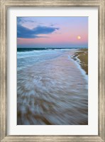 Framed Cape Cod Moonset