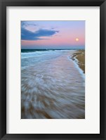Framed Cape Cod Moonset