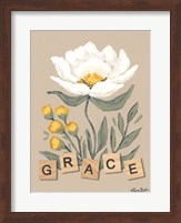 Framed Happy Flower Grace