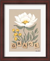 Framed Happy Flower Grace