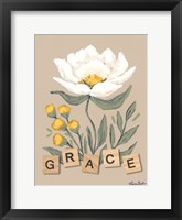 Framed Happy Flower Grace