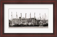 Framed Ocean City Fishing Boats