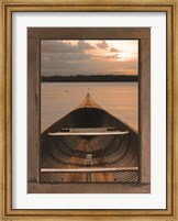 Framed Antique Canoe II
