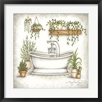 Framed Bathtub Greenery