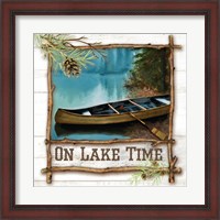 Framed On Lake Time