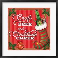 Framed Craft Beer and Christmas Cheer