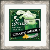 Framed Irish Craft Beer