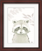 Framed Leafy Raccoon
