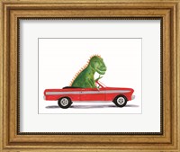 Framed Dino Out and About