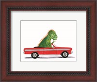 Framed Dino Out and About