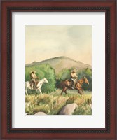 Framed Cowboy Friends I