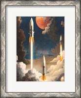 Framed Rockets in the Sky