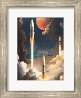 Framed Rockets in the Sky