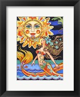 Framed Sun Maiden