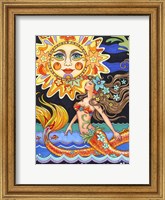Framed Sun Maiden