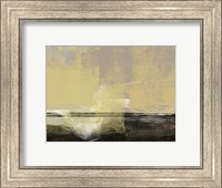 Framed Abstract Beige