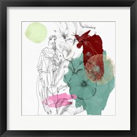 Framed Flower Girl Composition