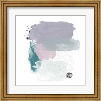 Framed Abstract Watercolor Composition I