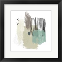 Framed Abstract Watercolor Composition II