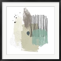 Framed Abstract Watercolor Composition II