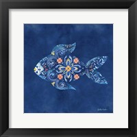 Mediterranean Breezes XV Framed Print