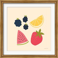 Framed Summer Fruits I