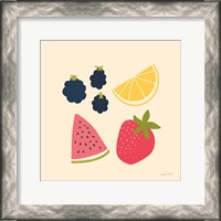 Framed Summer Fruits I