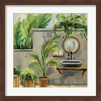 Framed Tropical Bath II
