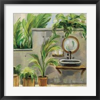 Framed Tropical Bath II