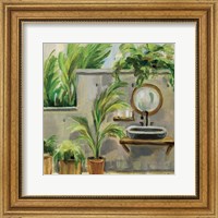 Framed Tropical Bath II