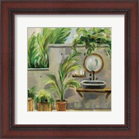 Framed Tropical Bath II