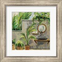 Framed Tropical Bath II