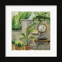 Tropical Bath II Framed Print