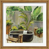 Framed Tropical Bath I