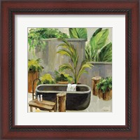 Framed Tropical Bath I