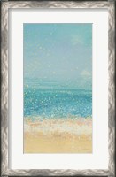 Framed Beach Splatter I Crop