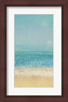 Framed Beach Splatter I Crop