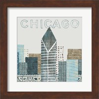 Framed Chicago Landmarks II