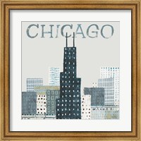 Framed Chicago Landmarks I