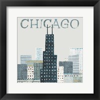 Framed Chicago Landmarks I