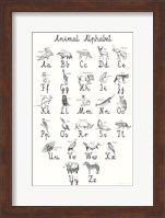 Framed Animal Alphabet