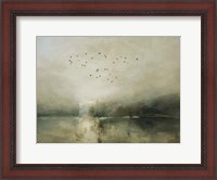 Framed Evening Flight